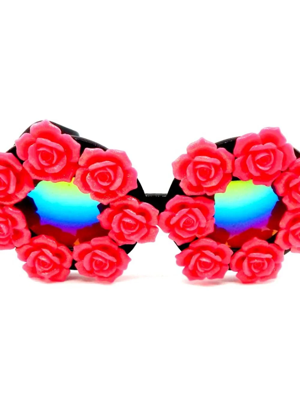 GASOLINE GLAMOUR SUMMER OF LOVE SPEEED QUEENN SCARLET BEGONIA SUNGLASSES 🌸💖✨